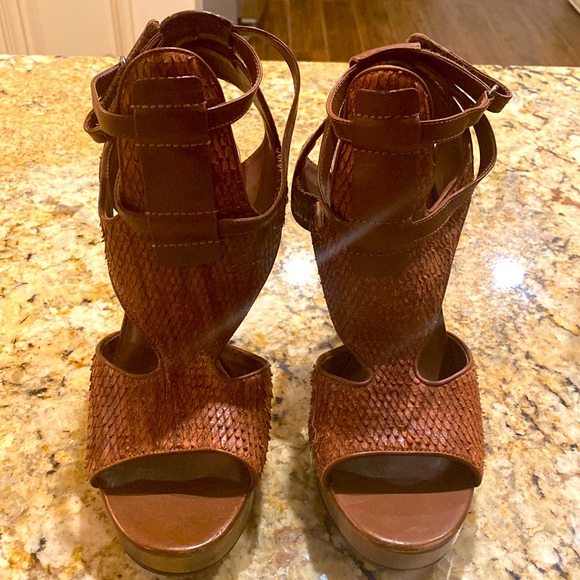 BCBGMaxAzria high heeled sandals - Picture 1 of 5